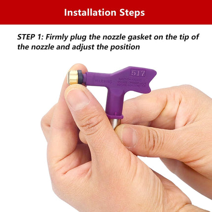 5 Pack Seal Tip Gaskets for Airless Paint Sprayer Replace