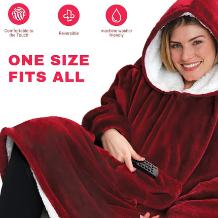Ontel Huggle Hoodie Oversized Blanket Hoodie for Men & Women