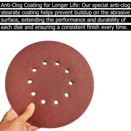 22.5 cm Sanding papers