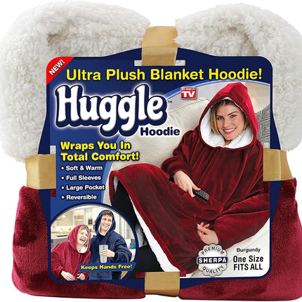 Ontel Huggle Hoodie Oversized Blanket Hoodie for Men & Women