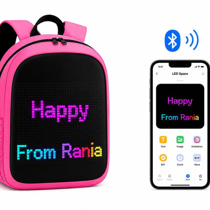 Customizable LED Backpack