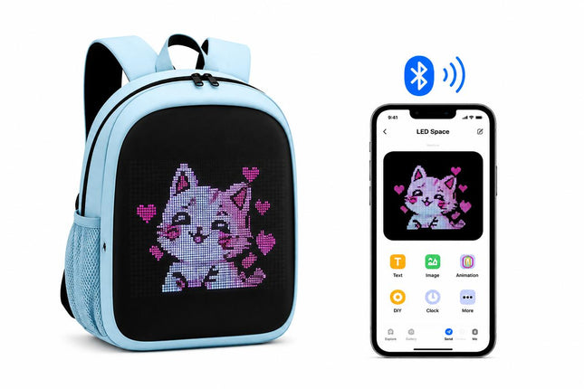 Customizable LED Backpack