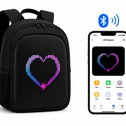 Customizable LED Backpack