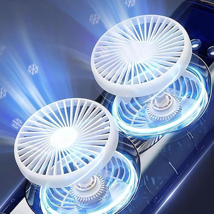 Portable USB Mist Spray Fan - Double Ended Air Cooler