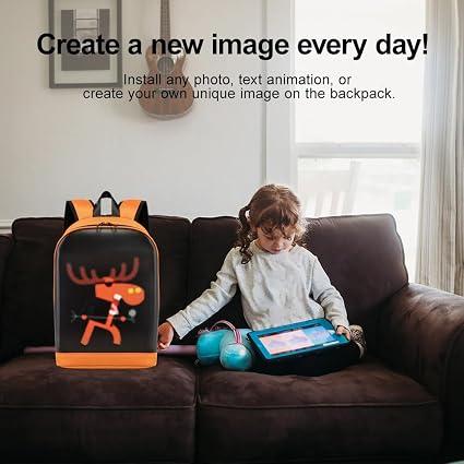 Customizable LED Backpack